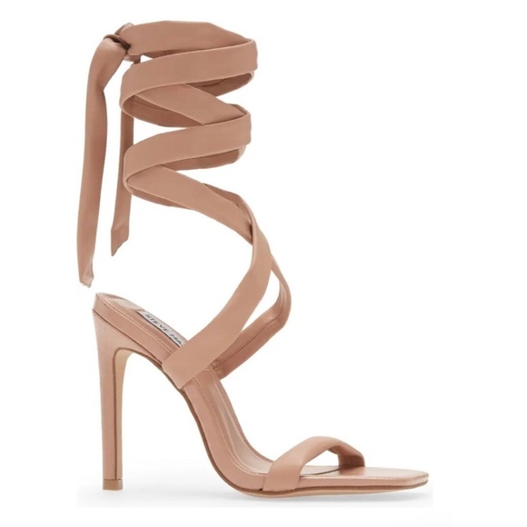 NEW Steve Madden Utilize Ankle Tie Sandals in Tan size 9.5 - Picture 2 of 12
